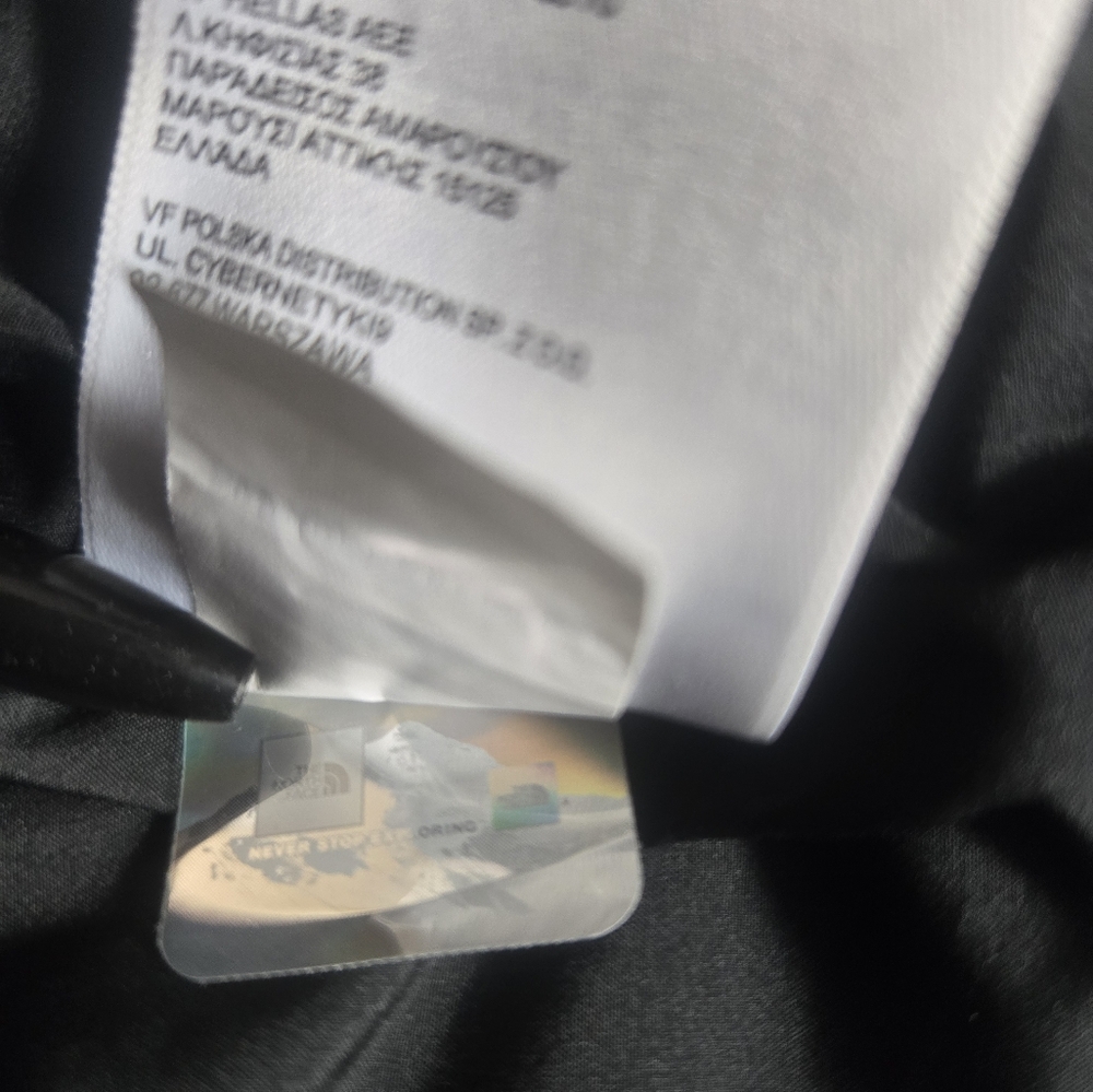 The North Face Women's Medium Black Ripstop Wind Hoodie Jacket New - Picture 7 of 8
